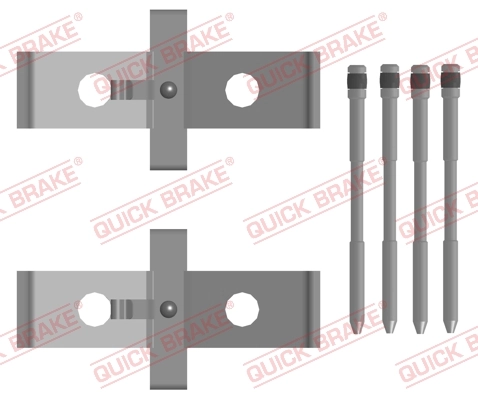 Accessory Kit, disc brake pad